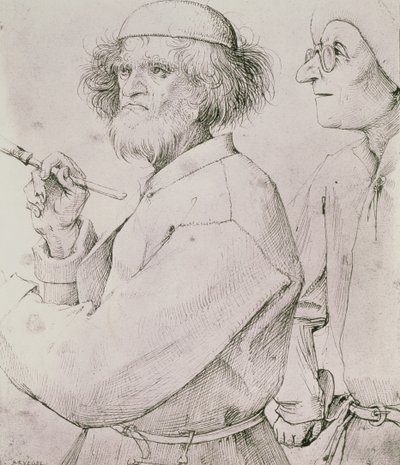 El Pintor y el Amante del Arte de Pieter Bruegel the Elder